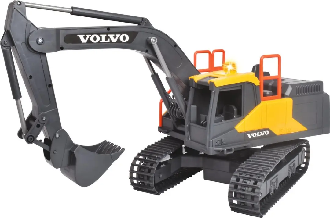 Dickie Toys RC Volvo Graafmachine 203729018 - Geel