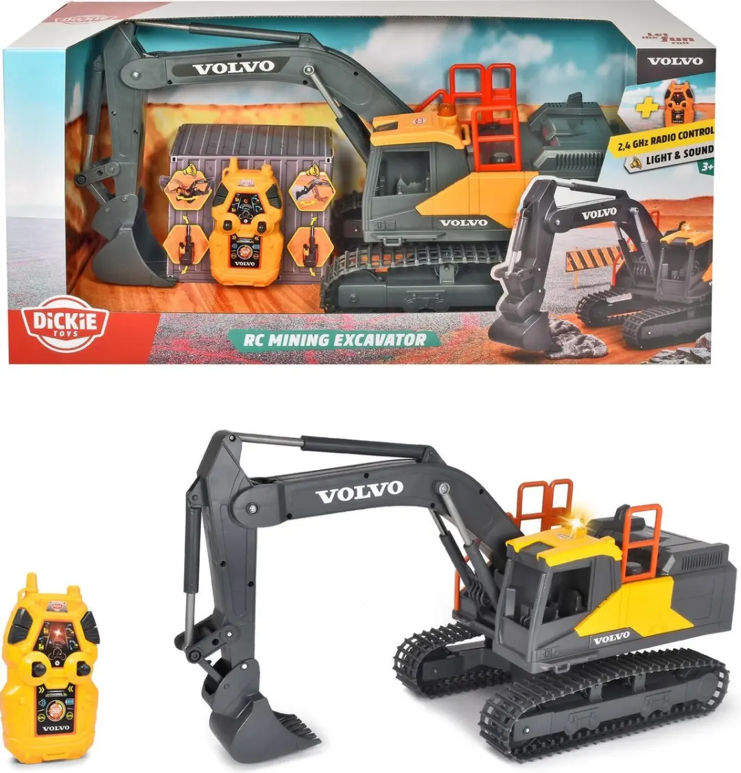 Dickie Toys RC Volvo Graafmachine 203729018