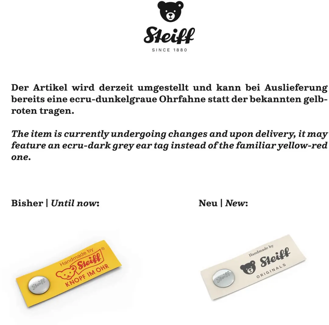 Steiff Knuffel Leo - Beige