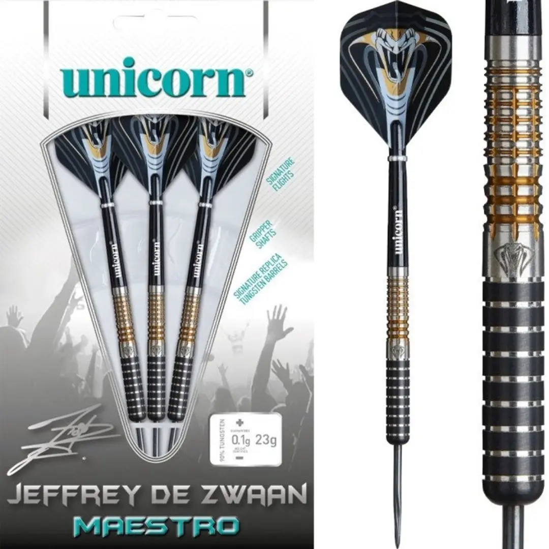 Unicorn Maestro Jeffrey de Zwaan Phase 3 Dartpijlen 90%