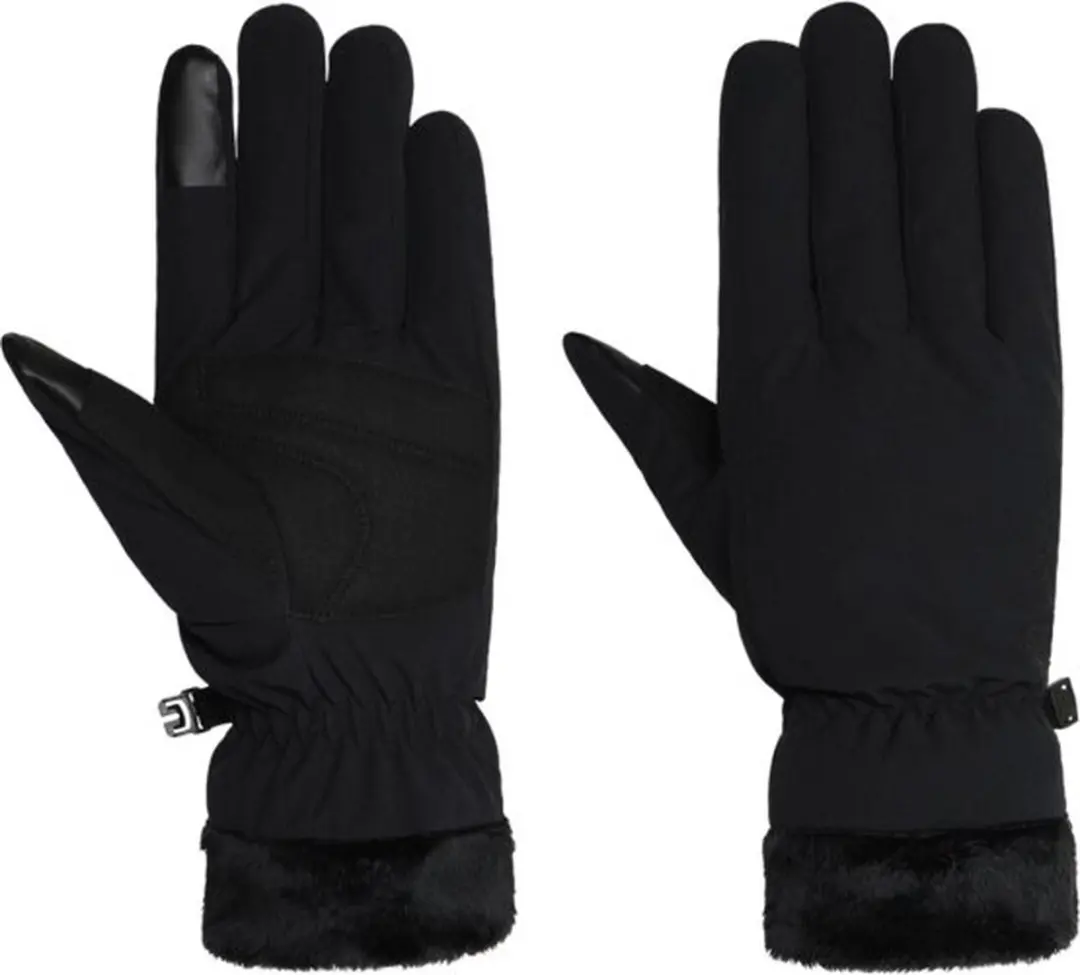 Jack Wolfskin Highloft Handschoenen Dames - Zwart - Maat L