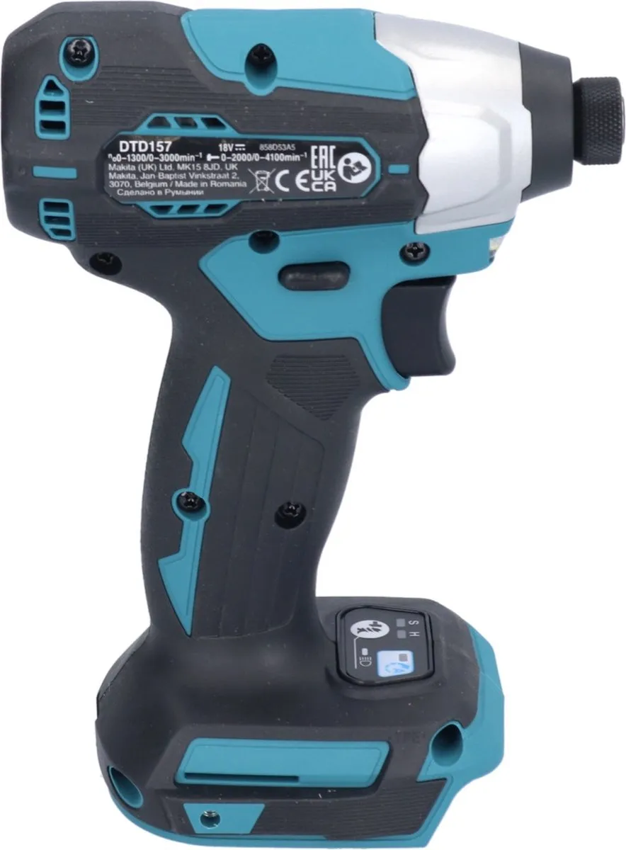Makita DTD157ZJ Slagschroevendraaier 18V - 2 snelheden