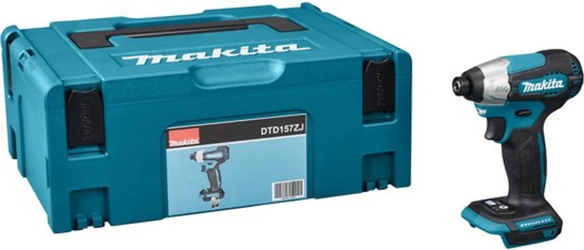 Makita DTD157ZJ Slagschroevendraaier 18V - 2 snelheden - afbeelding 6 van 6