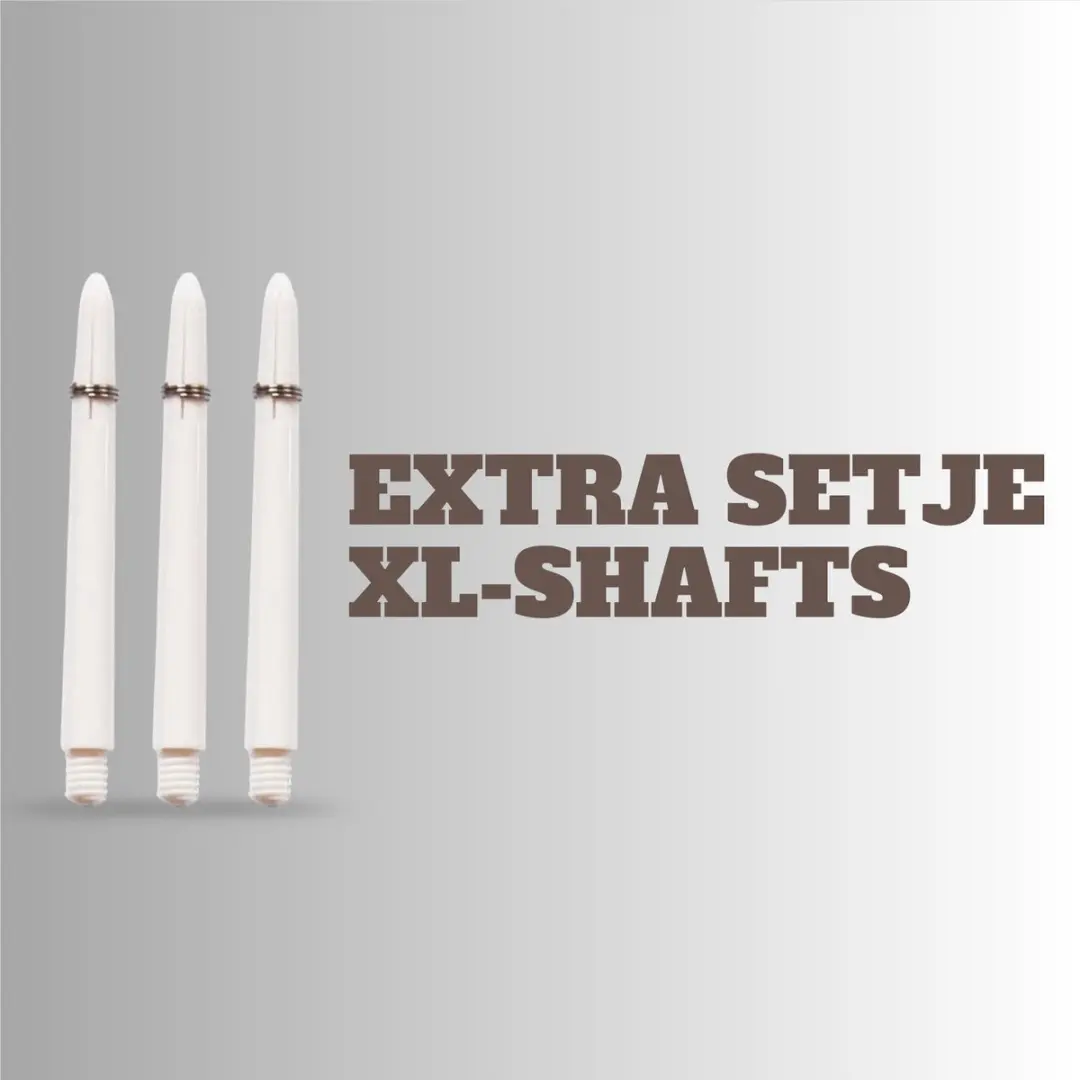 XQMax XQRUB23 Dartset - 27 Stuks - Zwart/Rood