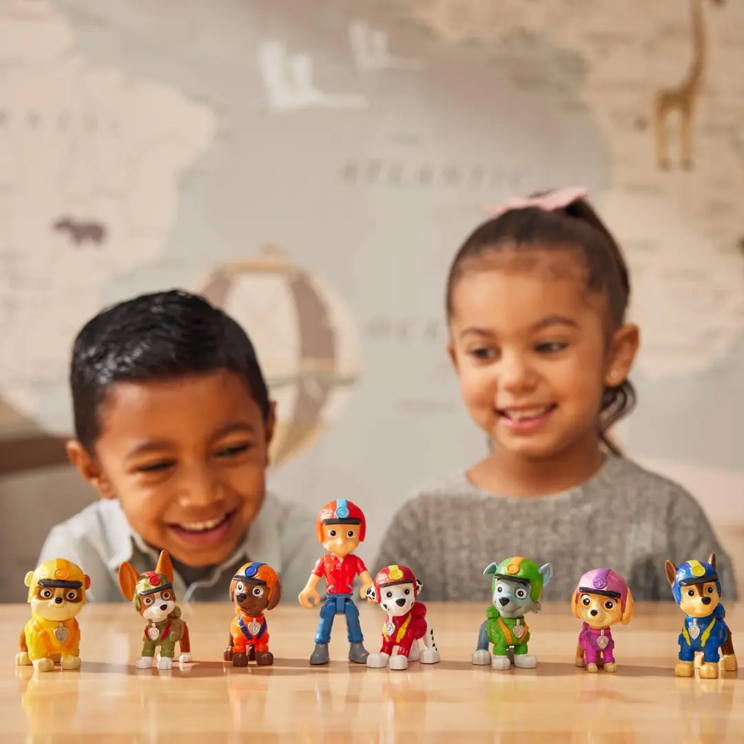 PAW Patrol Jungle Pups Speelfiguren - 8 Stuks