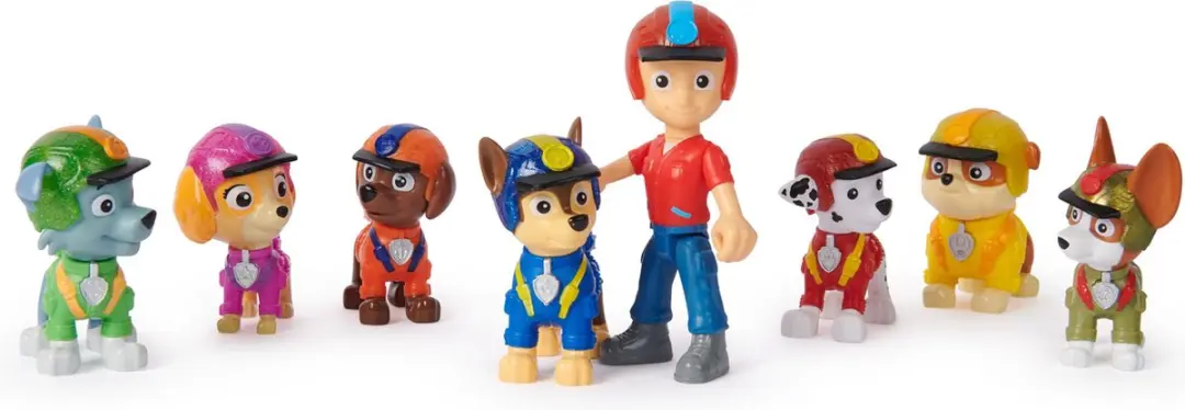 PAW Patrol Jungle Pups Speelfiguren - 8 Stuks