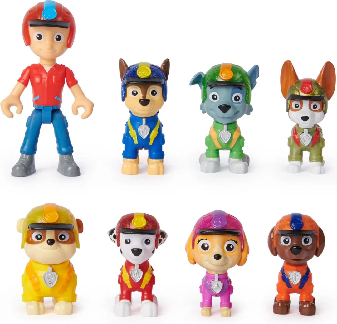 PAW Patrol Jungle Pups Speelfiguren - 8 Stuks