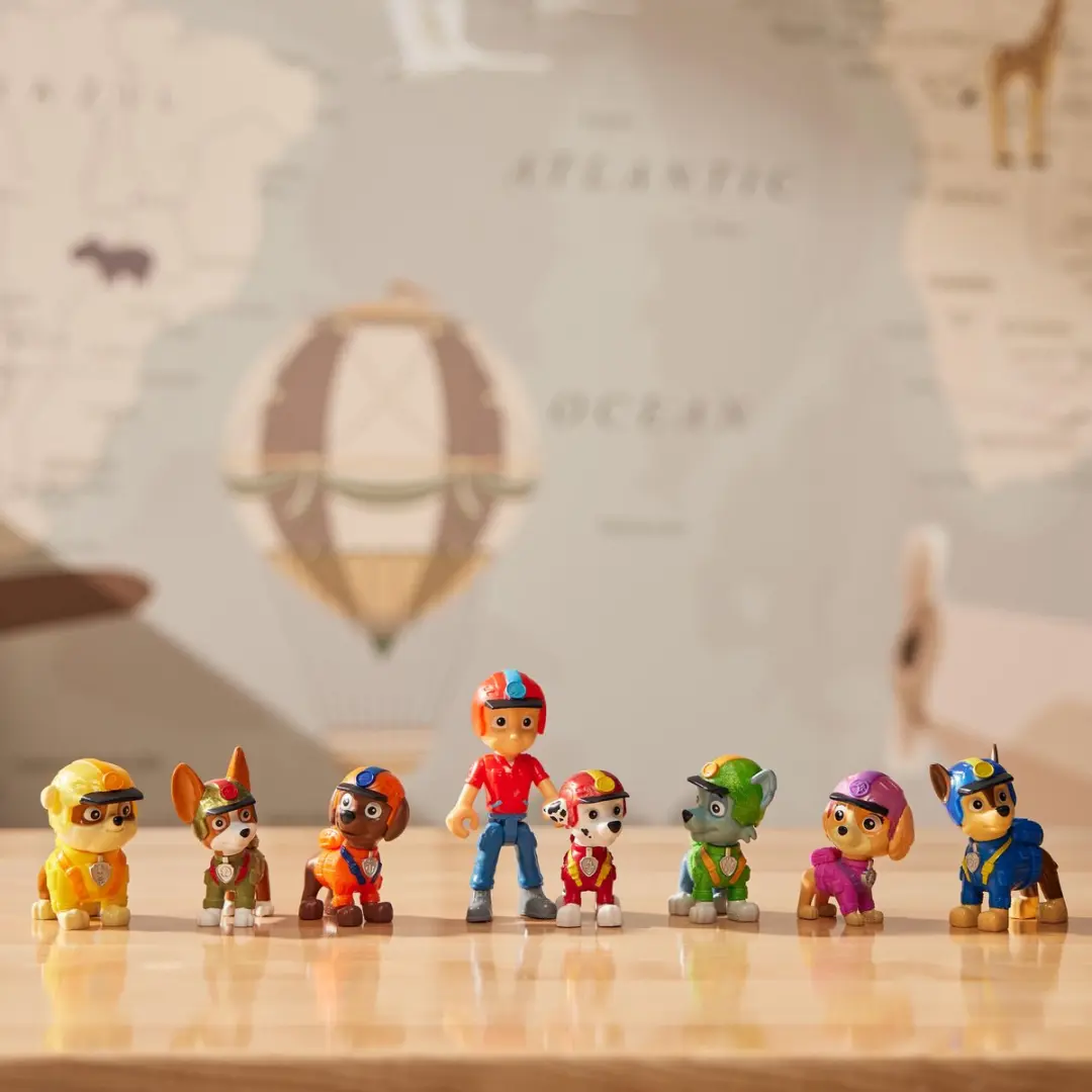 PAW Patrol Jungle Pups Speelfiguren - 8 Stuks