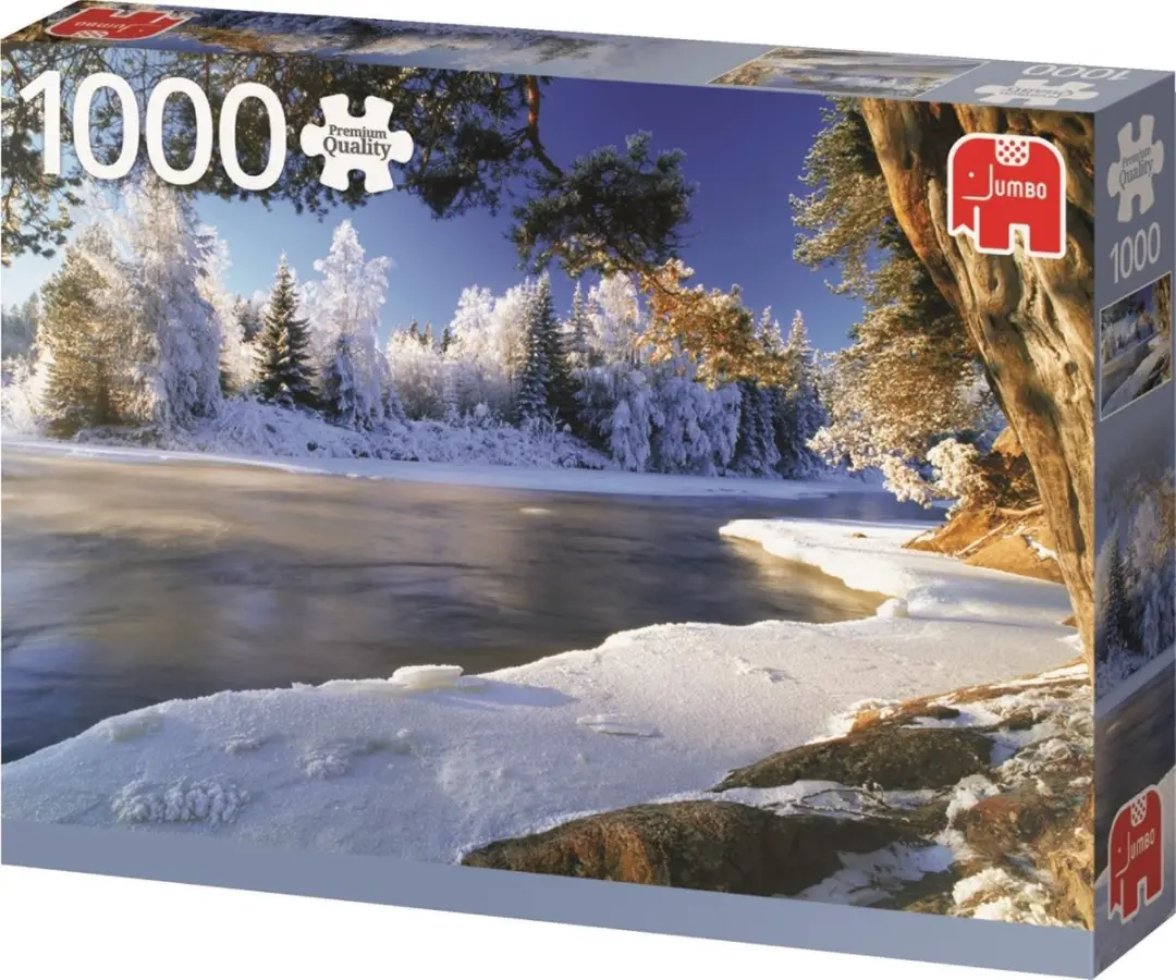 Jumbo PC Dal River Sweden 1000 Puzzels - Navy/Blauw