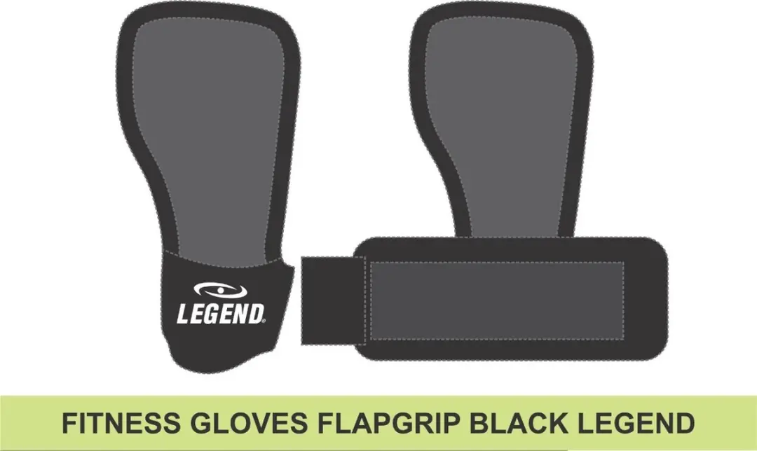 Legend Fitness Handschoenen Grip - Zwart M