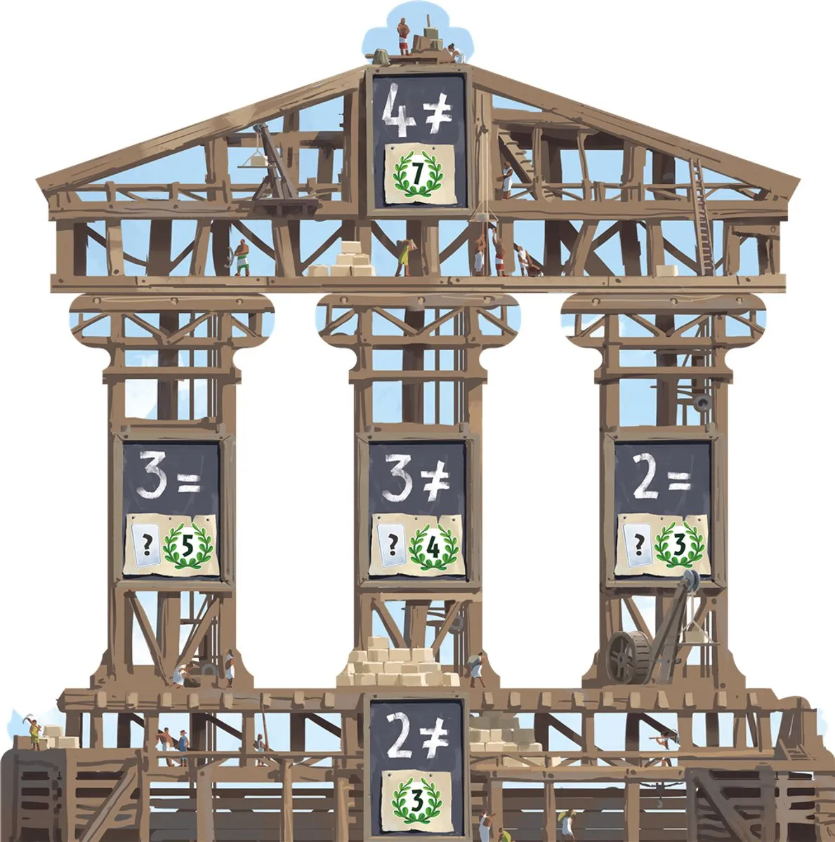 Asmodee 7 Wonders: Architects Bordspel - 2-7 Spelers