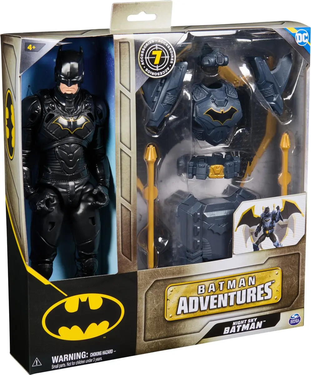 Spin Master Batman Adventures Beeldje 30cm - MPN 6070532 - Zwart/Grijs