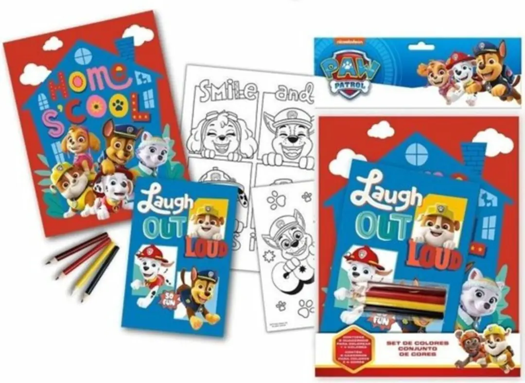 PAW Patrol Junior Kleurset - 6-delig Multicolor