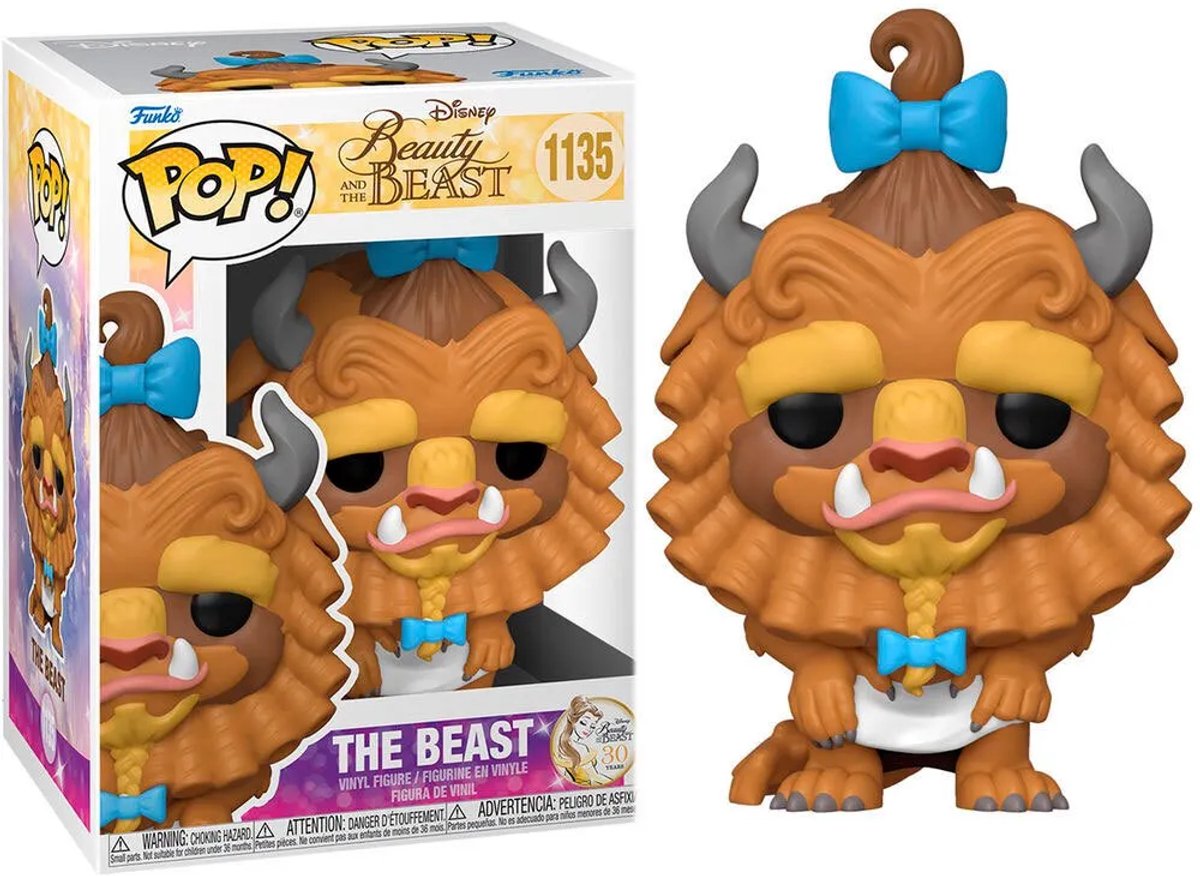 Funko Beauty & The Beast Verzamelfiguur Disney POP! Movies Beast With Curls 9 cm Multicolours