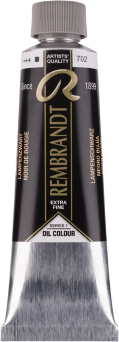 Rembrandt Olieverf Lampenzwart 150ml