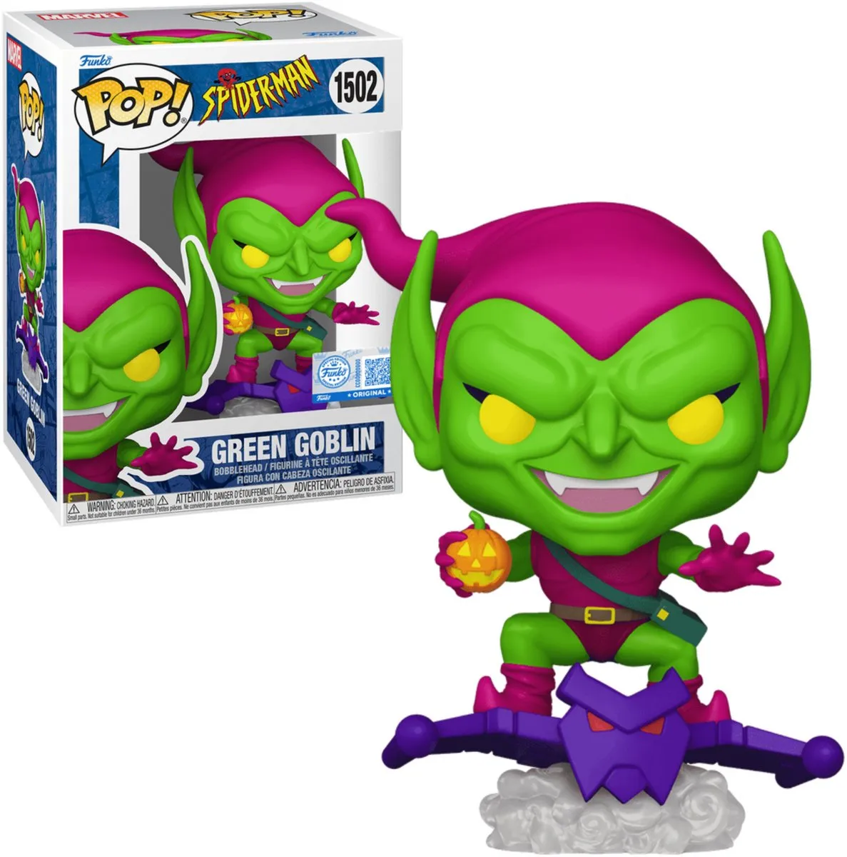 Funko POP! Green Goblin Spider-Man The Animated Series 1502 - Multicolor