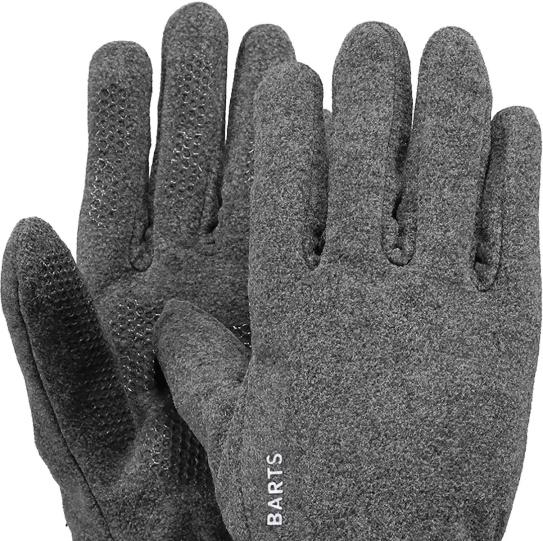 Barts Fleece Handschoenen Winter XL - Grijs