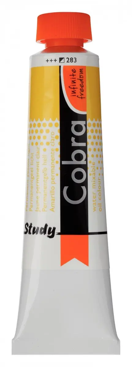 Cobra Study Olieverf 40ml Permanent Yellow Light