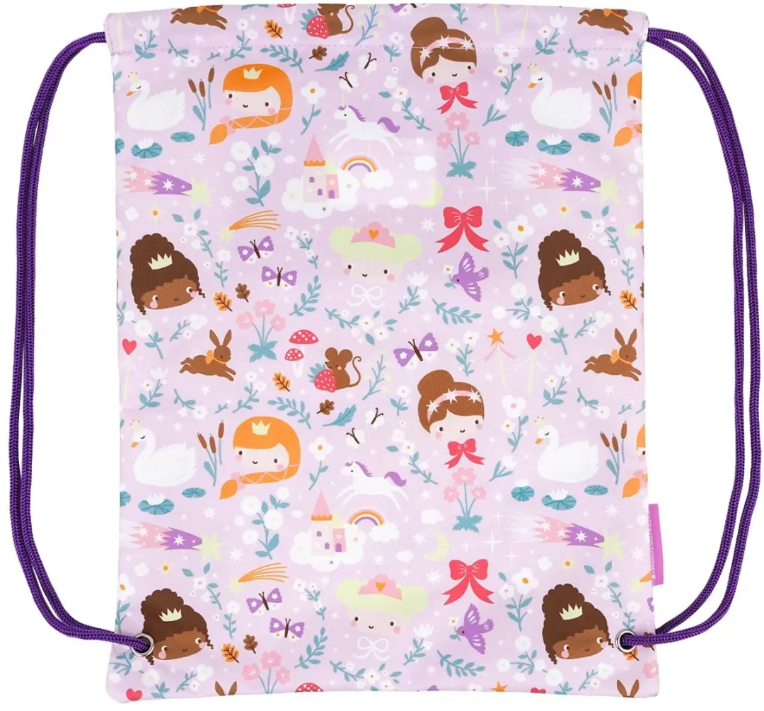 A Little Lovely Company Gymtas M - 5L - Prinsessen