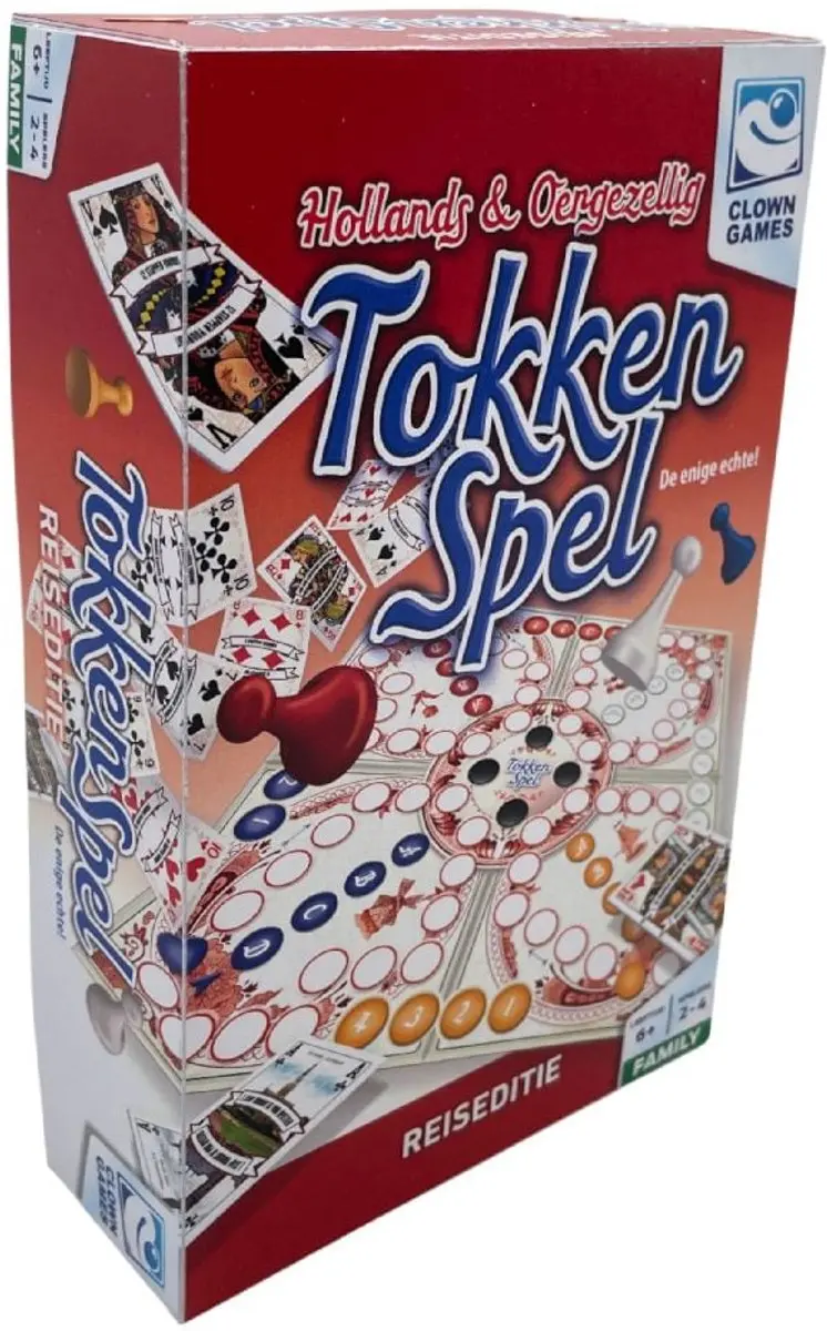 Clown Games Tokkenspel Reiseditie 2018014 - 2-4 Spelers