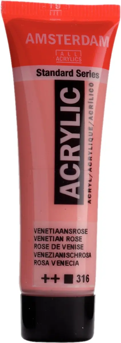 Royal Talens Amsterdam Acryl 316 Venetiaans Roze 20ml