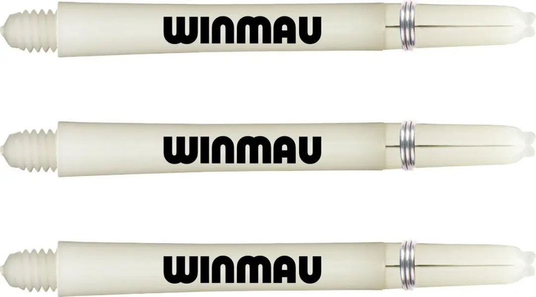 Winmau Dart Shafts Nylon Signature Wit - Medium - 2 Stuks