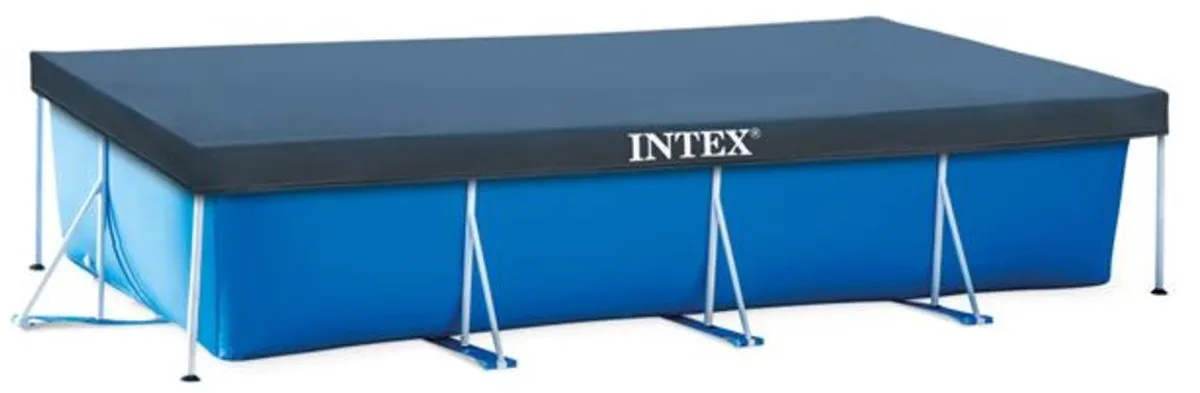 Intex Zwembad Afdekzeil 450x220cm - Blauw