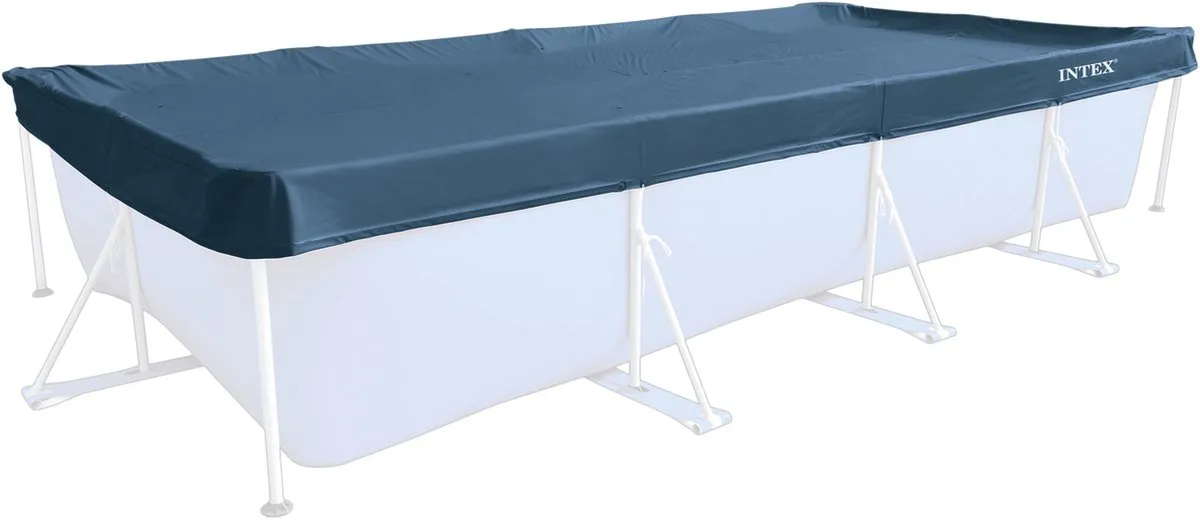 Intex Zwembad Afdekzeil 450x220cm - Blauw