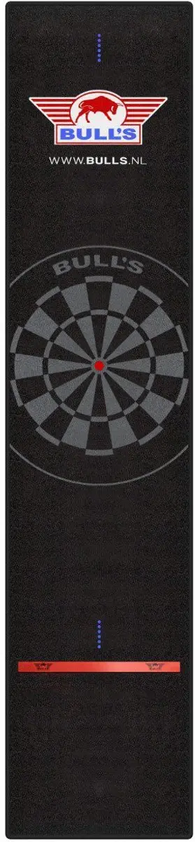 Bulls Carpet Dartmat BU67836 - 300x60cm - Rood - afbeelding 6 van 6