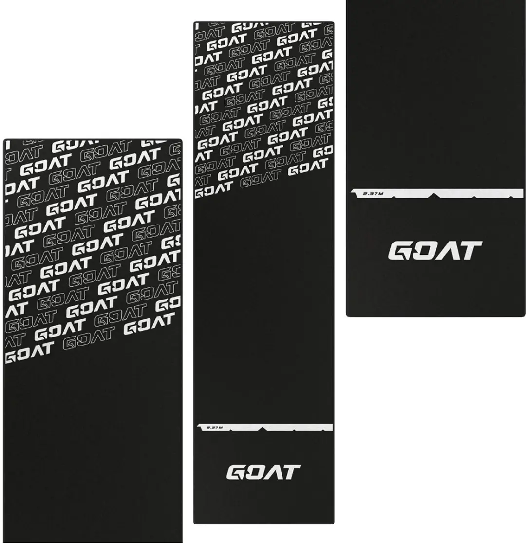 Goat Carpet Dartmat GD2200030 - 285x80cm - Zwart/Wit