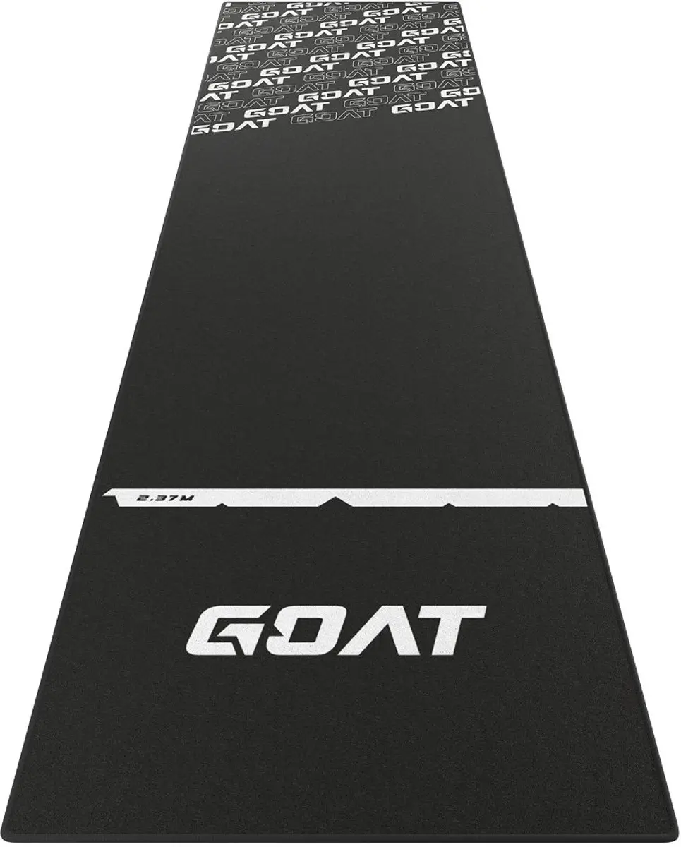 Goat Carpet Dartmat GD2200030 - 285x80cm - Zwart/Wit