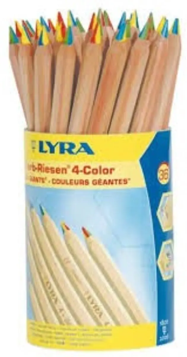 Lyra Super Ferby Potlood - 4 Kleuren Multi
