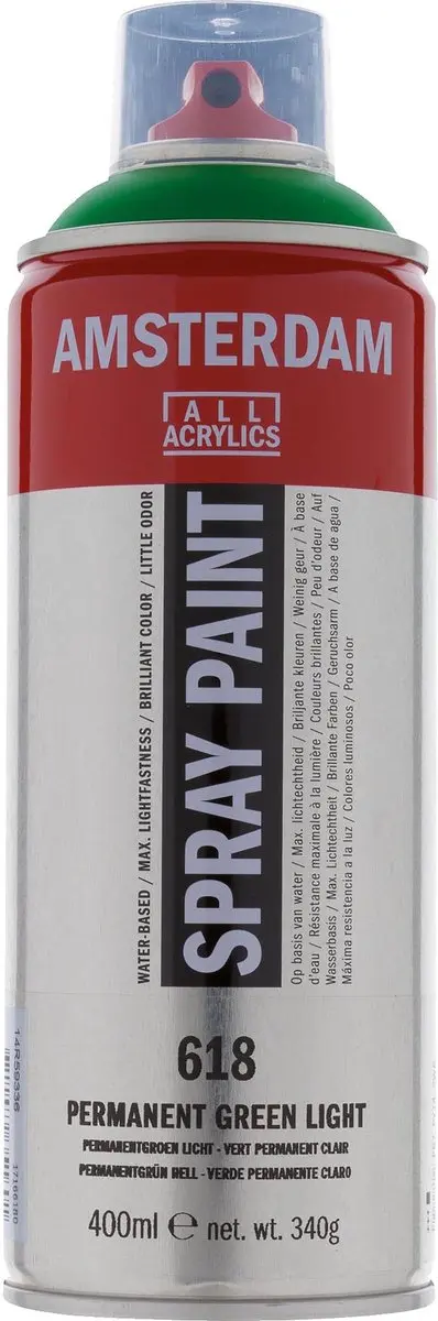 Amsterdam Spraypaint 618 Permanentgroen 400ml