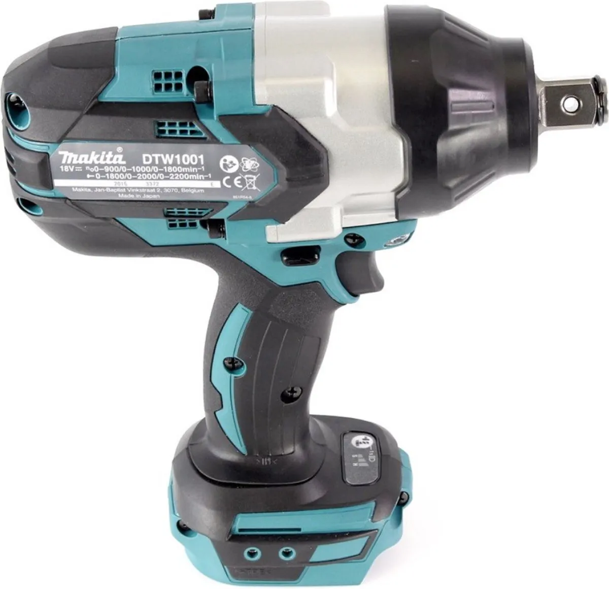 Makita DTW 1001 RG1 Slagmoersleutel 18V 1050Nm - 6.0Ah Accu - afbeelding 2 van 5