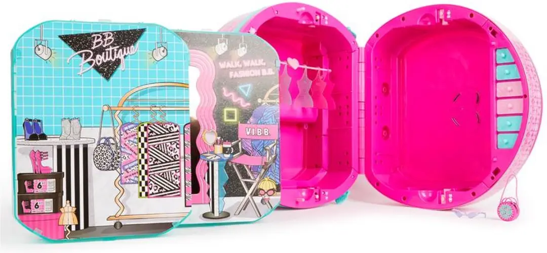 LOL! Surprise OMG World Travel Rolkoffer Roze - 576044EUC