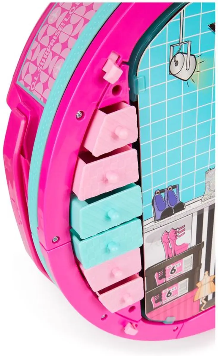 LOL! Surprise OMG World Travel Rolkoffer Roze - 576044EUC