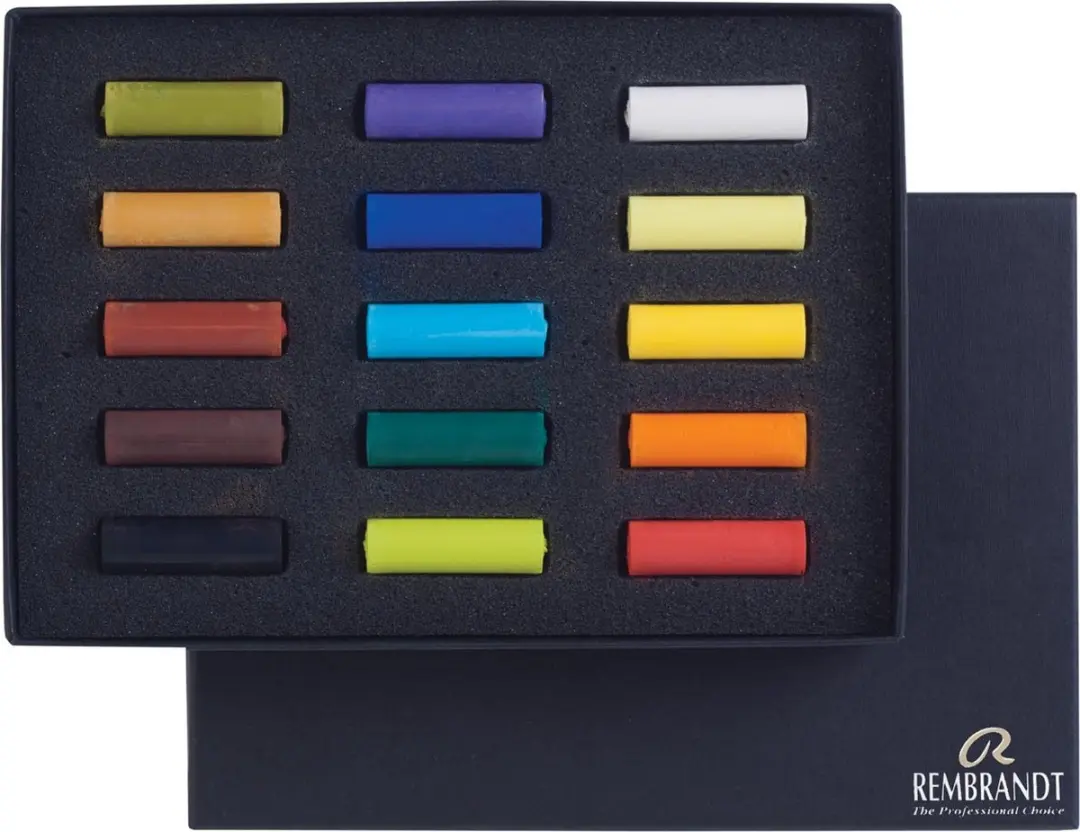 Rembrandt Softpastels Set - 15 Kleuren - Assorti