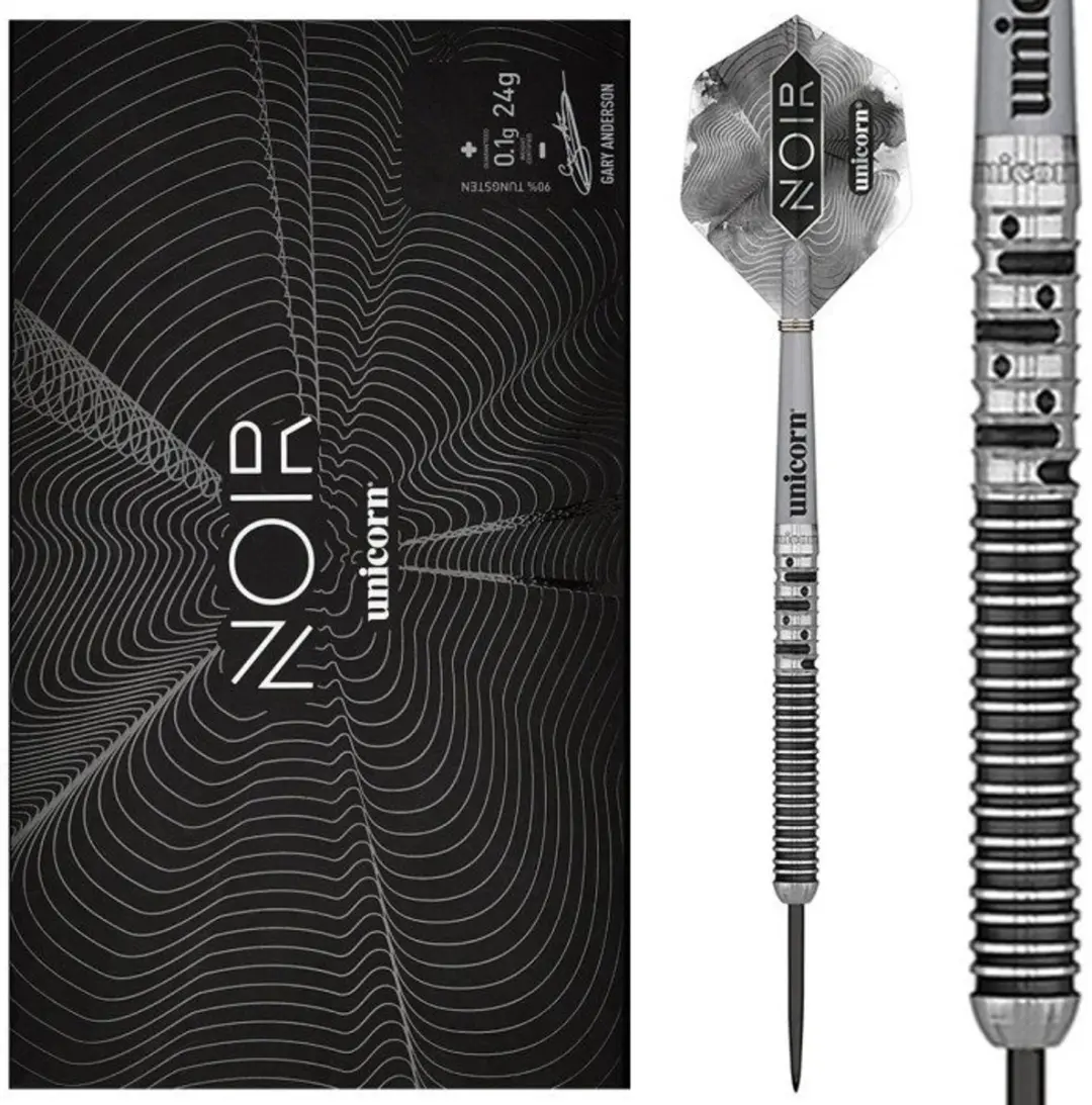 Unicorn Gary Anderson Noir Phase 5 Dartpijlen
