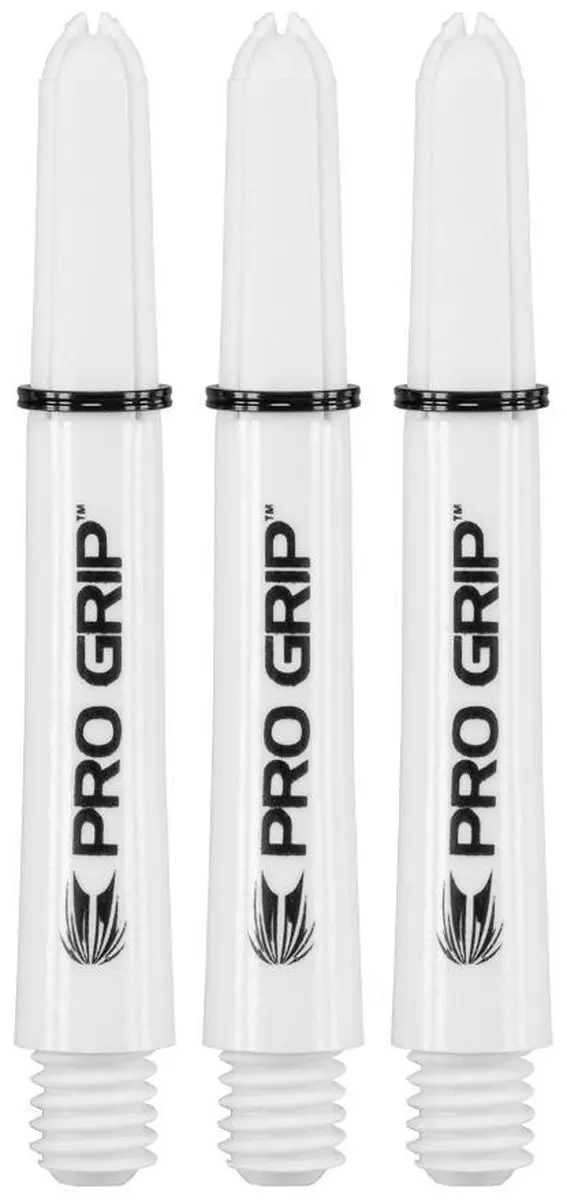 Target Pro Grip Shaft Wit - 3 Stuks