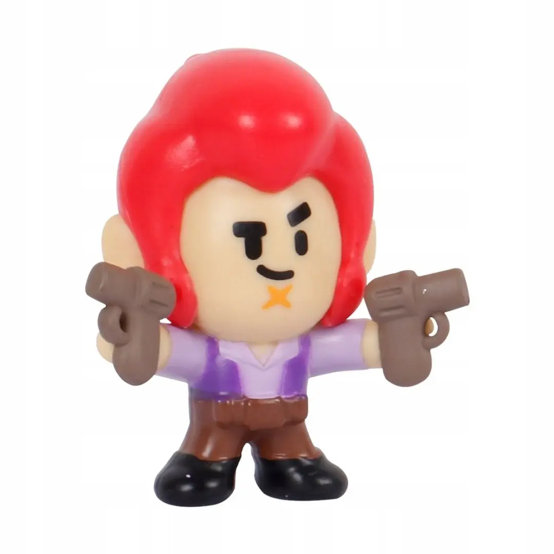 PMI Serie 2 Brawl Stars Speelfigurenset - 8 Stuks - Zwart