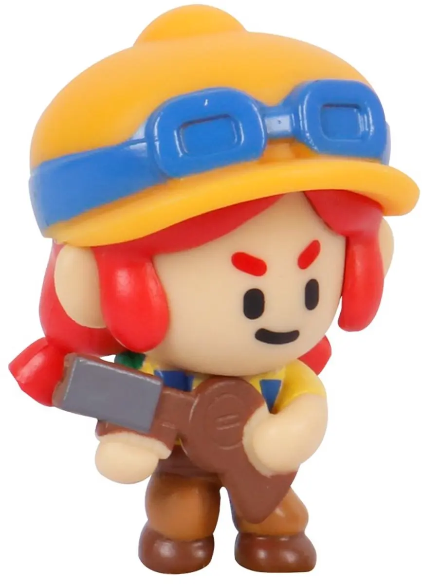 PMI Serie 2 Brawl Stars Speelfigurenset - 8 Stuks - Zwart