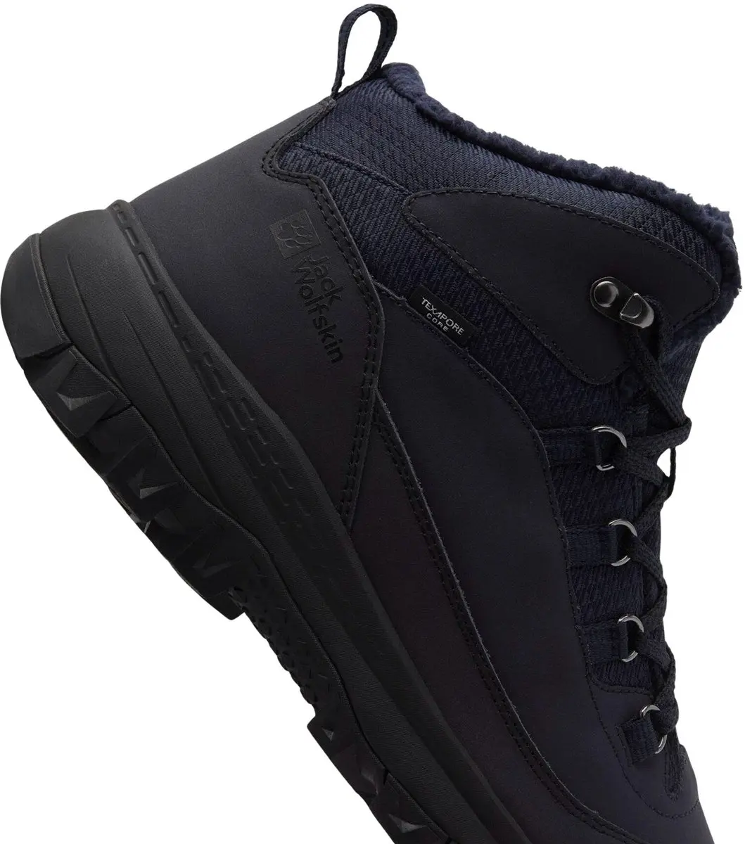 Jack Wolfskin Everquest Texapore Mid Snowboots Heren 42 - Donkerblauw