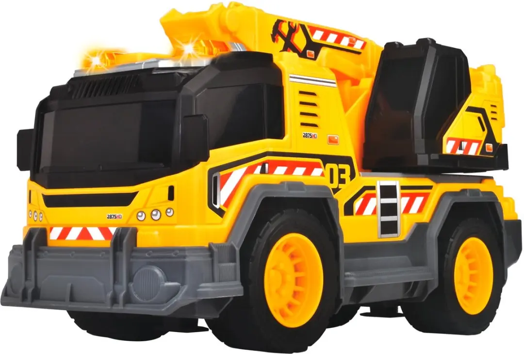 Dickie Toys Graafmachine 203306026 - Licht & Geluid - Geel/Zwart
