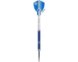 Winmau Vincent van de Voort Steeltip Tungsten Dartpijlen 23g - Blauw - 3 Stuks