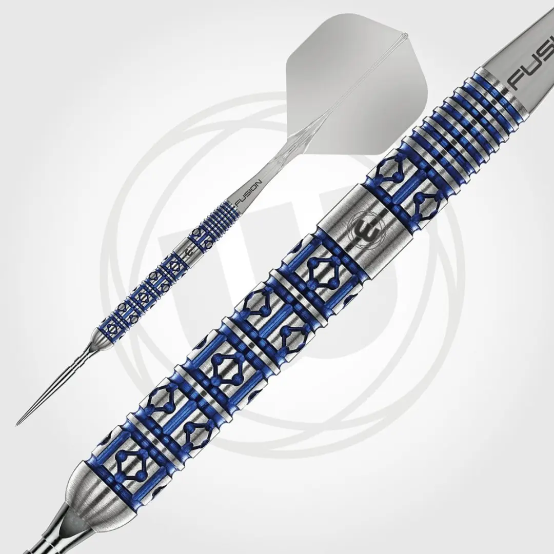 Winmau Lunaris Parallel Switch Point Dartpijlen - 3 Stuks - Blauw/Zilver - afbeelding 6 van 6