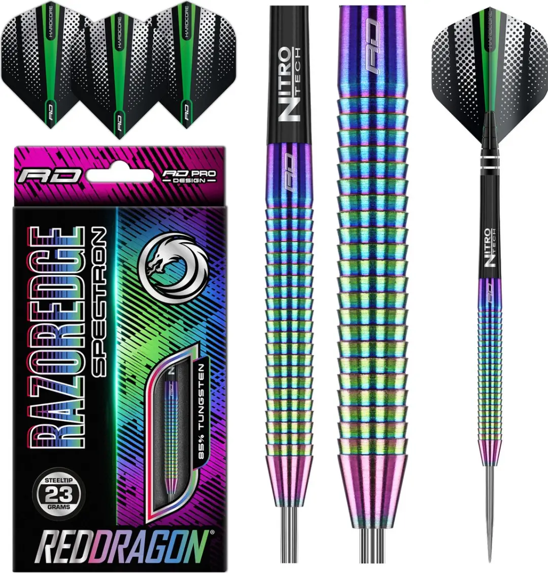 Red Dragon Razor Edge Spectron Dartpijlen 3 Stuks