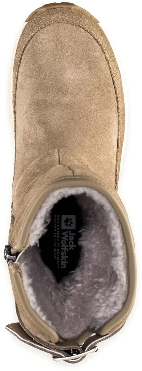 Jack Wolfskin Queenstown Texapore Snowboots Dames 37.5 - Lichtbruin