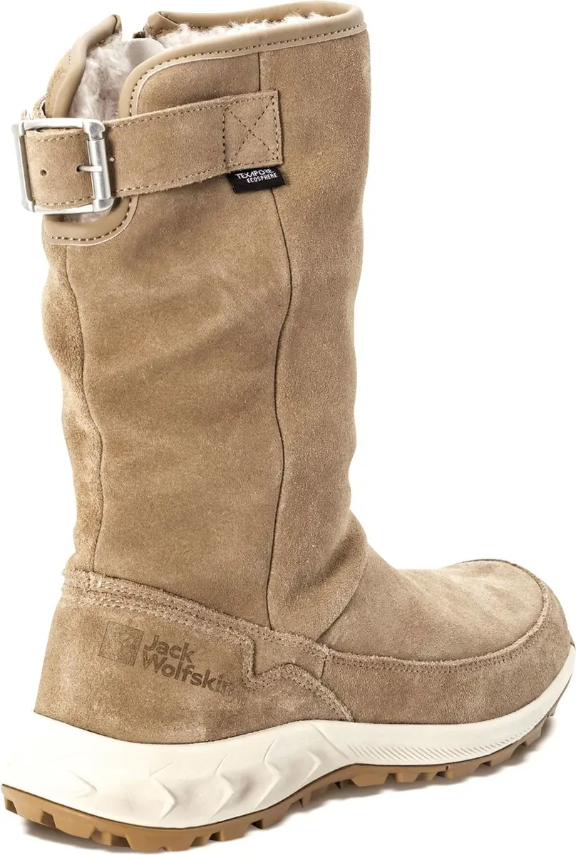 Jack Wolfskin Queenstown Texapore Snowboots Dames 37.5 - Lichtbruin