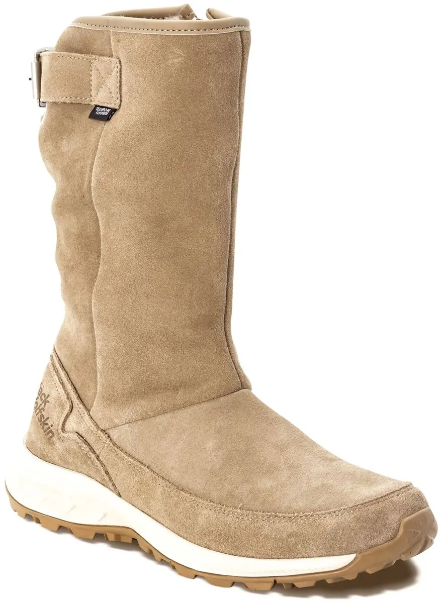 Jack Wolfskin Queenstown Texapore Snowboots Dames 37.5 - Lichtbruin