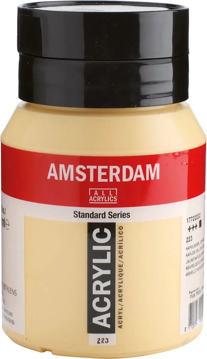 Amsterdam Standard Acrylverf 500ml - Napelsgeel Donker